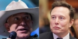 A Tech Billionaire Friendship Buds on X Between Elon Musk and Jeff Bezos