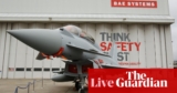 European defence shares surge to file excessive; China’s Xi holds uncommon assembly with firm leaders – enterprise reside | Enterprise