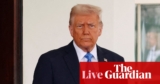 Trump decries ‘political judges’ amid court docket setbacks as he makes an attempt to upend federal authorities – stay | Trump administration