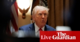 Trump government order targets funds and journey after reporters barred from cupboard assembly – because it occurred | Trump administration