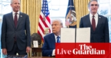 Trump to chop off funding for faculties and universities with Covid vaccine mandates – US politics reside | Trump administration