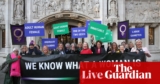 UK supreme courtroom to rule on authorized definition of a girl – stay | UK supreme courtroom