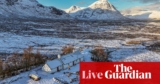 UK weather live: country braces for icy blast as temperatures to fall as low as -15C | UK weather