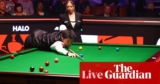 Zhao Xintong v Mark Williams: World Snooker Championship ultimate – reside | World Snooker Championship